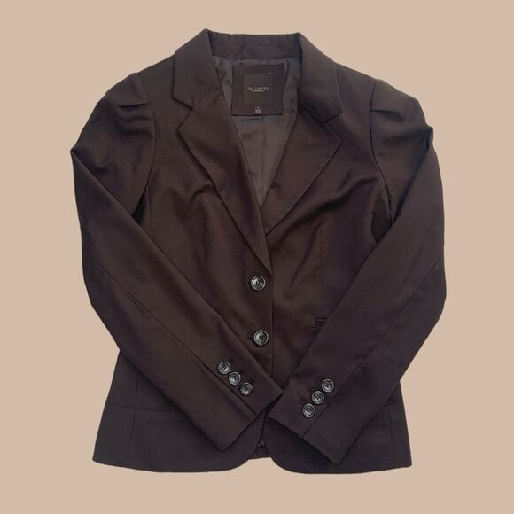 ⚡️SALE⚡️ The Limited Collection Brown Blazer Jacket - Picture 1 of 8